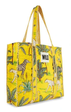 Sac CabasBautista Jaune -WeirdFish Clothing Shop bautista 2