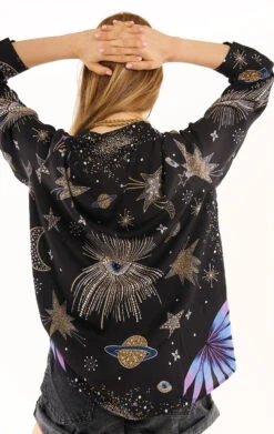 ChemiseBonaventure Comete Noir -WeirdFish Clothing Shop bonaventure comete 3