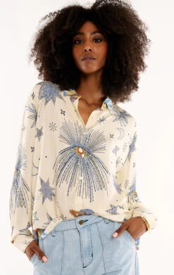 ChemiseBonaventure Comete Blanc