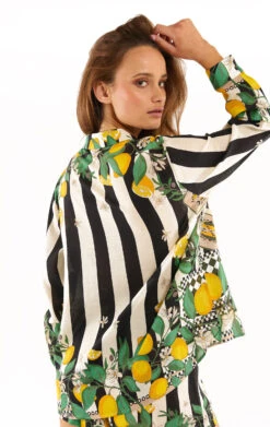 ChemiseBonaventure Sicily Noir -WeirdFish Clothing Shop bonaventure sicily 6