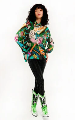 ChemiseBonaventure Vegas Noir -WeirdFish Clothing Shop bonaventure vegas 6