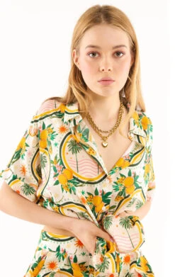 ChemiseBrendon Jaune