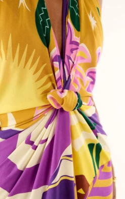 FoulardChachacha Jaune -WeirdFish Clothing Shop chachacha 15