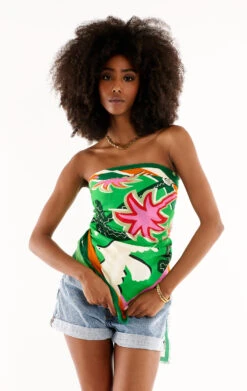 FoulardChachacha Vert -WeirdFish Clothing Shop chachacha 24
