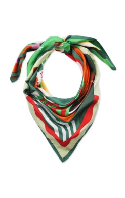 Foulard MediumChachacha Vert -WeirdFish Clothing Shop chachacha 29