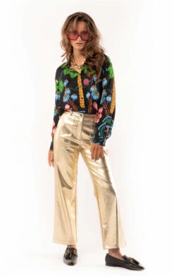 PantalonCharles Doré -WeirdFish Clothing Shop charles 9