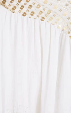 RobeClaire Blanc -WeirdFish Clothing Shop claire 11