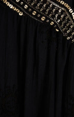 RobeClaire Noir -WeirdFish Clothing Shop claire 5