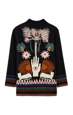 GiletCloris Noir -WeirdFish Clothing Shop cloris 4