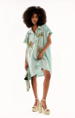 RobeClovis Bleu Ciel