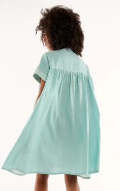 RobeClovis Bleu Ciel -WeirdFish Clothing Shop clovis 5