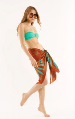 FoulardComete Rust -WeirdFish Clothing Shop comete 18