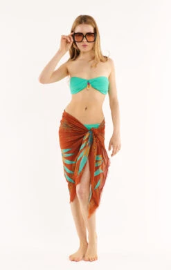 FoulardComete Rust -WeirdFish Clothing Shop comete 19