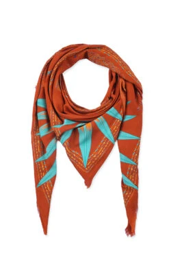 FoulardComete Rust -WeirdFish Clothing Shop comete 20