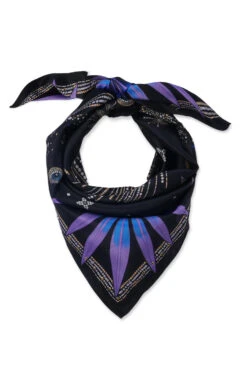 Mini FoulardComete Noir -WeirdFish Clothing Shop comete 34