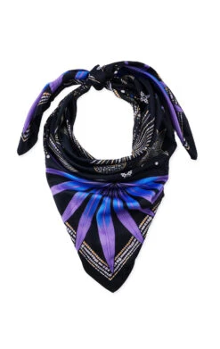 Foulard MediumComete Noir -WeirdFish Clothing Shop comete 42