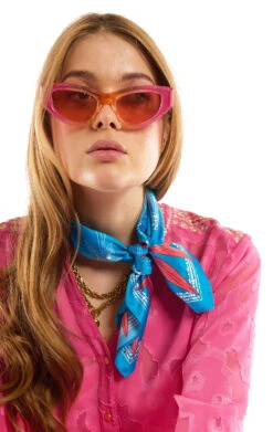 Mini FoulardComete Bleu