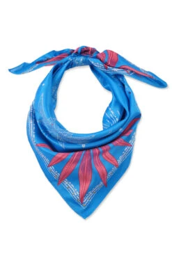 Mini FoulardComete Bleu -WeirdFish Clothing Shop comete 45