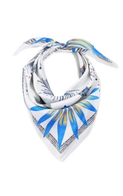 Mini FoulardComete Blanc -WeirdFish Clothing Shop comete 54