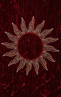 ManteauCoumba Bordeaux -WeirdFish Clothing Shop coumba 15