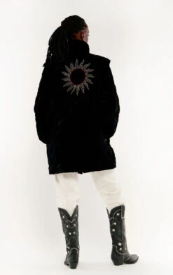 ManteauCoumba Noir -WeirdFish Clothing Shop coumba 2