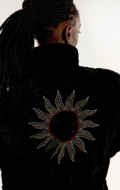 ManteauCoumba Noir -WeirdFish Clothing Shop coumba 5