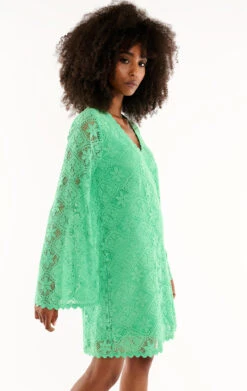 RobeDeborah Vert -WeirdFish Clothing Shop deborah 4