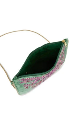 Sac PochetteDitsy Vert -WeirdFish Clothing Shop ditsy 2