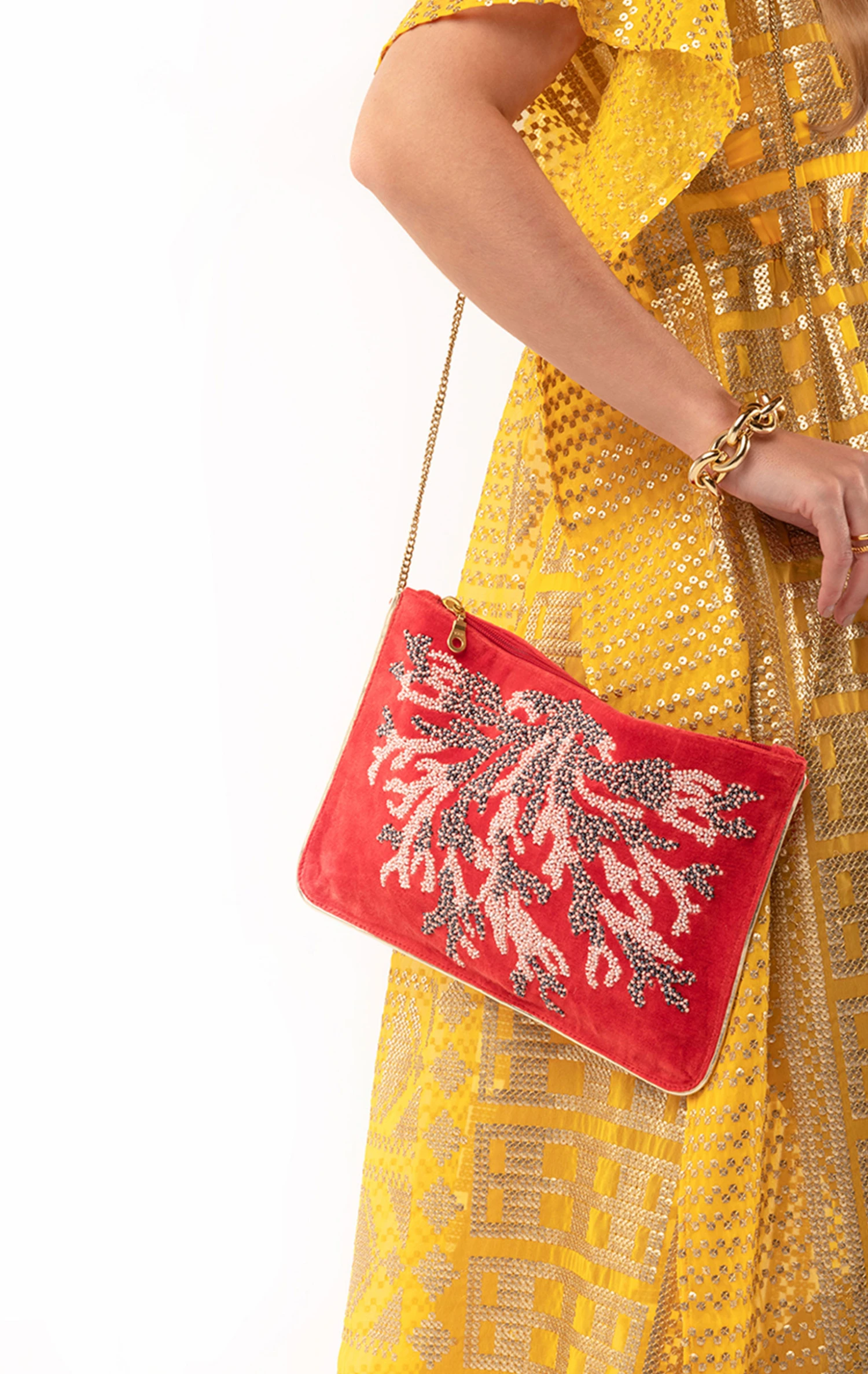 Sac PochetteDitsy Rouge 2 Sac PochetteDitsy Rouge - Image 2