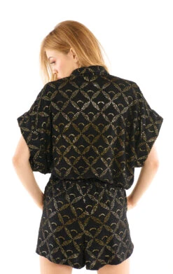 ChemiseEdith Noir -WeirdFish Clothing Shop edith 8