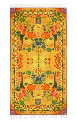 Serviette De PlageFouta Babouchka Jaune