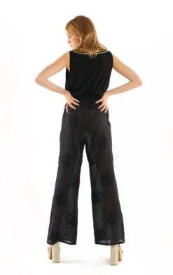 PantalonGabin Noir -WeirdFish Clothing Shop gabin 3