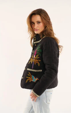 VesteGaius Noir -WeirdFish Clothing Shop gaius 2