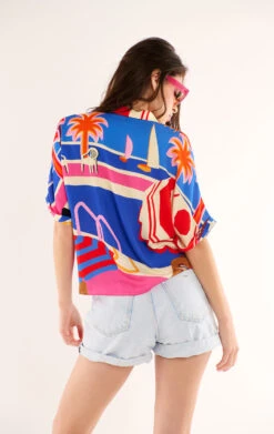 ChemiseGarance Rose -WeirdFish Clothing Shop garance 3