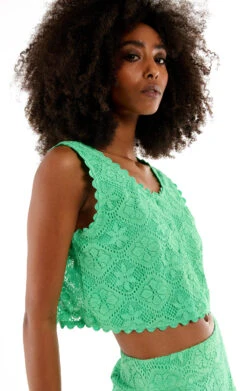 TopHedda Vert 8 TopHedda Vert -WeirdFish Clothing Shop hedda 2