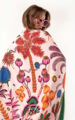 FoulardHerborium Rose -WeirdFish Clothing Shop herborium 5