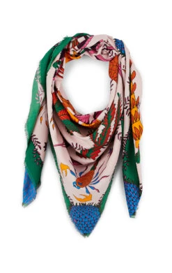 FoulardHerborium Rose -WeirdFish Clothing Shop herborium 6