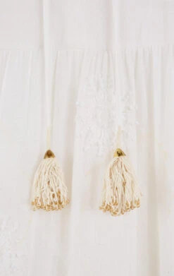 RobeIsidore Blanc -WeirdFish Clothing Shop isidore 10