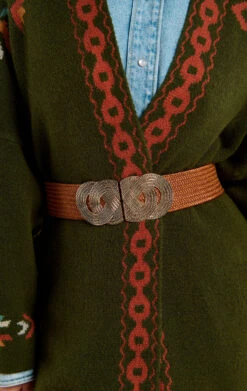 CeintureKais Marron -WeirdFish Clothing Shop kais 2