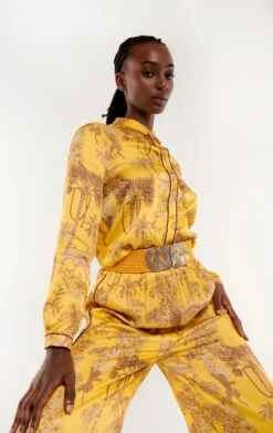 CeintureKais Jaune -WeirdFish Clothing Shop kais 6