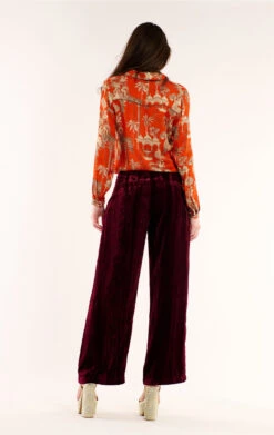 PantalonKoffi Bordeaux -WeirdFish Clothing Shop koffi 10