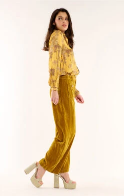 PantalonKoffi Ocre -WeirdFish Clothing Shop koffi 27