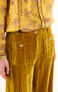 PantalonKoffi Ocre -WeirdFish Clothing Shop koffi 29