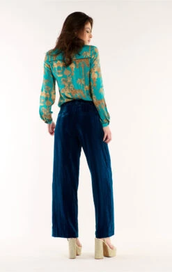 PantalonKoffi Bleu -WeirdFish Clothing Shop koffi 4