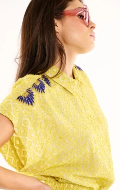 ChemiseLionel Jaune -WeirdFish Clothing Shop lionel 3