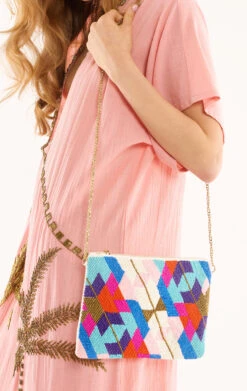 Sac PochetteLorelai Multicolore 5 Sac PochetteLorelai Multicolore -WeirdFish Clothing Shop lorelai 2