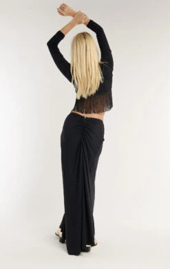 JupeLotus Noir -WeirdFish Clothing Shop lotus 4