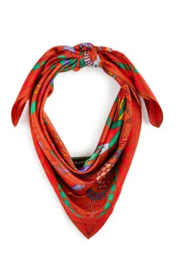 Foulard MediumMagic India Terracotta -WeirdFish Clothing Shop magic india 5