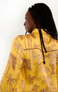 ChemiseMani Ocre -WeirdFish Clothing Shop mani 17