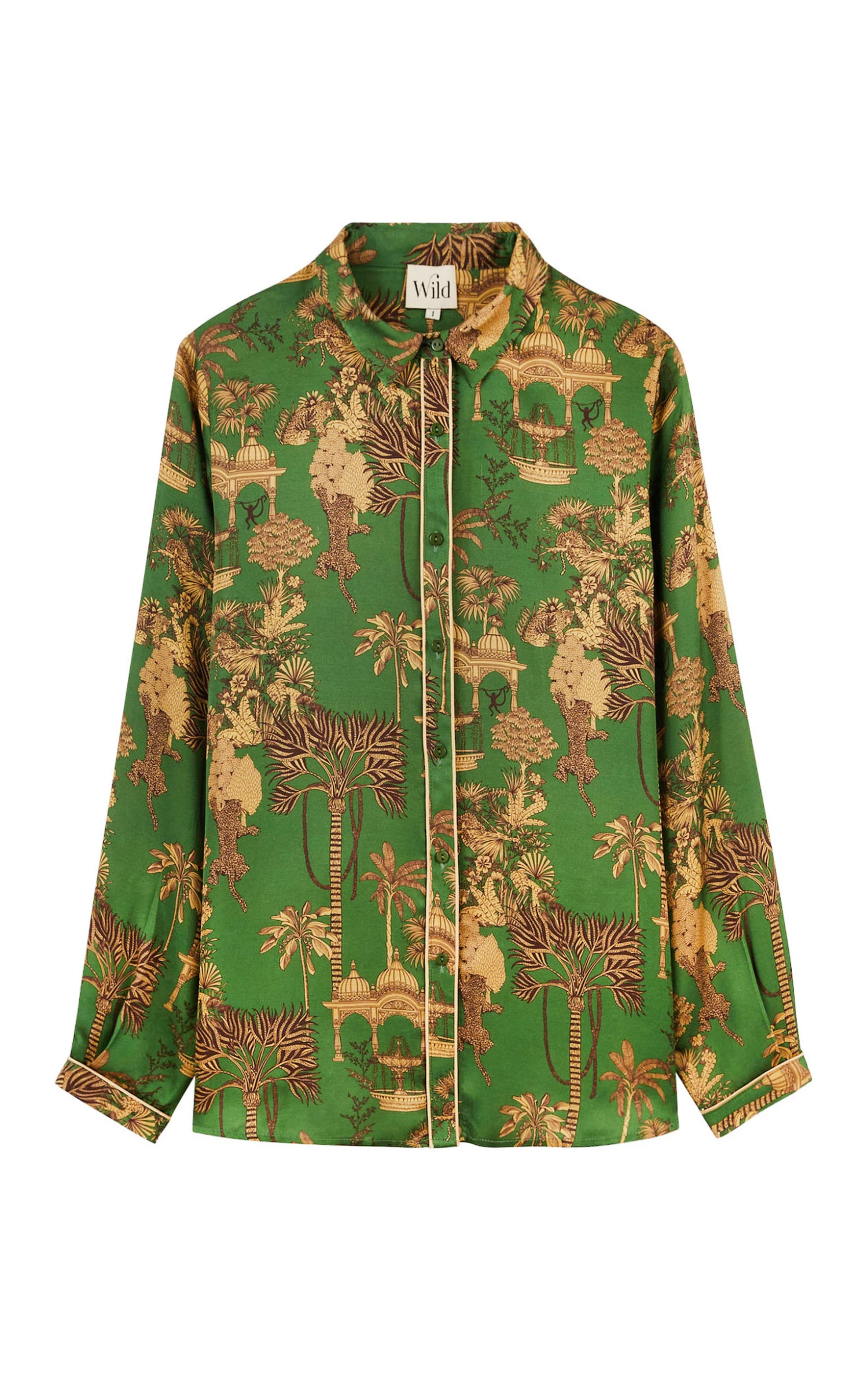 ChemiseMani Kaki 2 ChemiseMani Kaki - Image 2